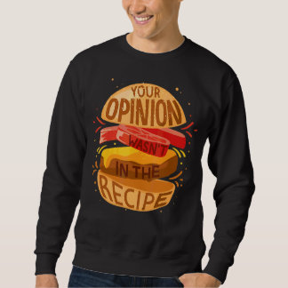 Deine Meinung war nicht in der Rezept Hamburger Sweatshirt