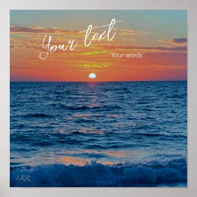 Deine Merces sind jeden Morgen neu Poster (Vorne)