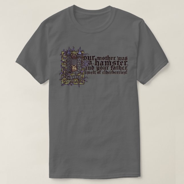 Deine Mutter war Hamster T-Shirt (Design vorne)