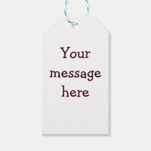 Deine Nachricht hier Textname Monogrammbild Zitat Geschenkanhänger