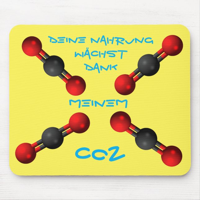 Deine Nahrung lebt dank meinem CO2 Mousepad (Vorne)