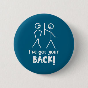 Deine Neuheit Sarkasmus-Strichmännchen-Spruch Button