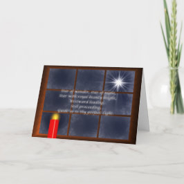 Deine perfekte Light Weihnachtskarte Feiertagskarte