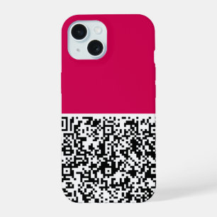Deine QR-Code-Scan-Info-iPhone-Hülle Benutzerdefin iPhone 15 Hülle