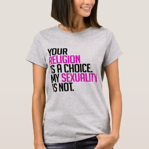 Deine Religion ist eine Wahl T-Shirt