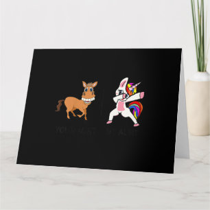 Deine Tante Meine Tante Dabbing Einhorn Geschenk F Karte