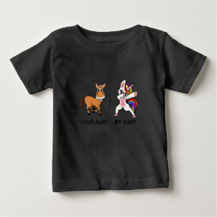 Deine Tante, meine Tante, die Unicorn-Geschenk mac Baby T-shirt
