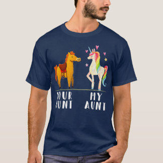 Deine Tante My Tante Funny Niece Tante Unicorn T-Shirt