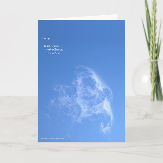 Deine Träume sind die Karioten deines Souls Karte (Vorderseite)