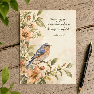 Deine unveränderliche Liebe Christlicher Glaube Postkarte