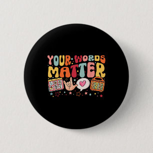 Deine Worte Problem Sprachtherapie Sprachpathologi Button