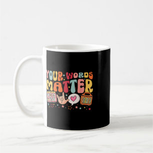 Deine Worte Problem Sprachtherapie Sprachpathologi Kaffeetasse