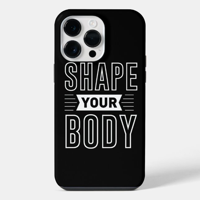 DEINEN KÖRPER SCHLIESSEN iPhone HÜLLE (Rückseite)
