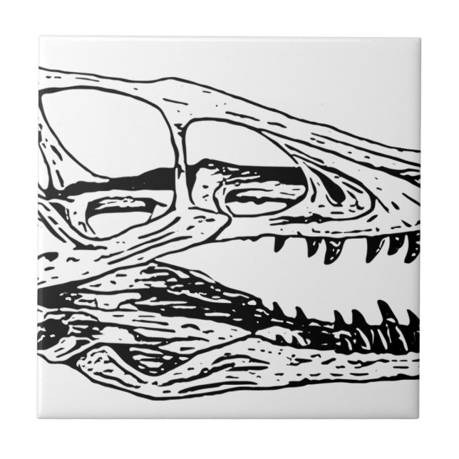 Deinonychus Fliese (Vorderseite)