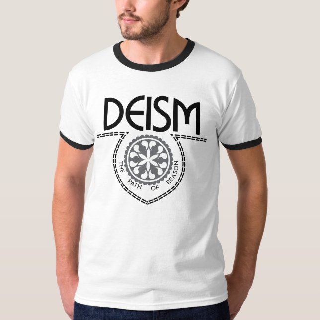 Deism - der Weg des Grund-Wecker-T - Shirt (Vorderseite)