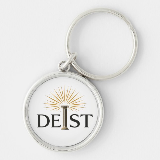 Deist - Deismus Aufklärungsphilosophie Schlüsselanhänger (Vorne)