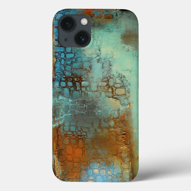Deja Blau Case-Mate iPhone Hülle (Rückseite)