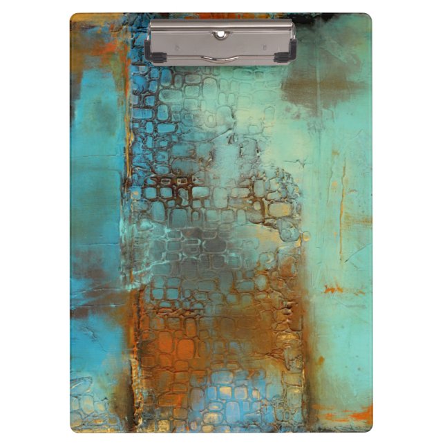 Deja Blue Klemmbrett (Vorderseite)