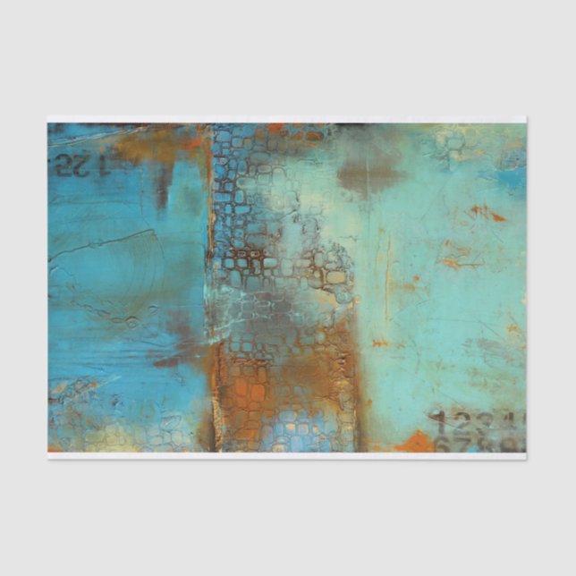 Deja Blue Seidenpapier (Vorderseite)