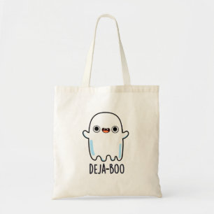 Deja Boo Funny Ghost Pun Tragetasche