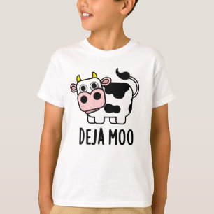 Deja Moo Funny Cow Pun T-Shirt