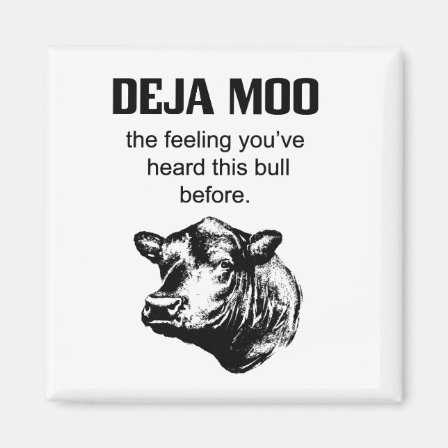 Deja Moo Magnet (Vorne)