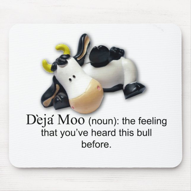 Deja MOO Mousepad (Vorne)