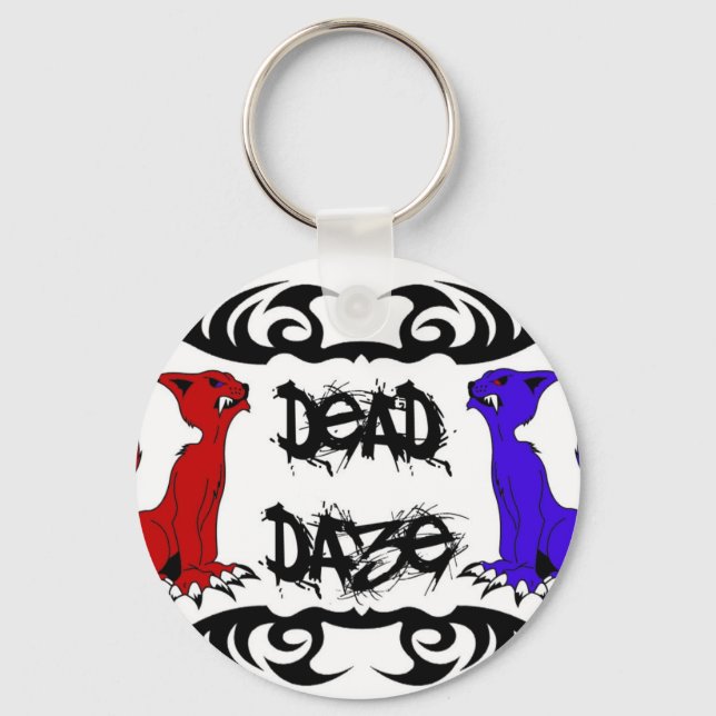 Deja Vu Cat Schlüsselanhänger (Vorderseite)