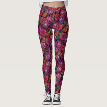 Déjà vu zerstörte BlumenLeggings