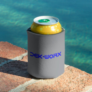DEK-WORX EVA-Schaumschneideservice Unternehmenslog Dosenkühler
