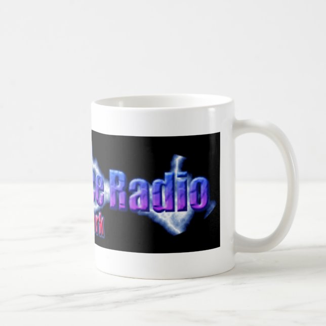 Dekadance-Radio Netz-Tasse Tasse (Rechts)