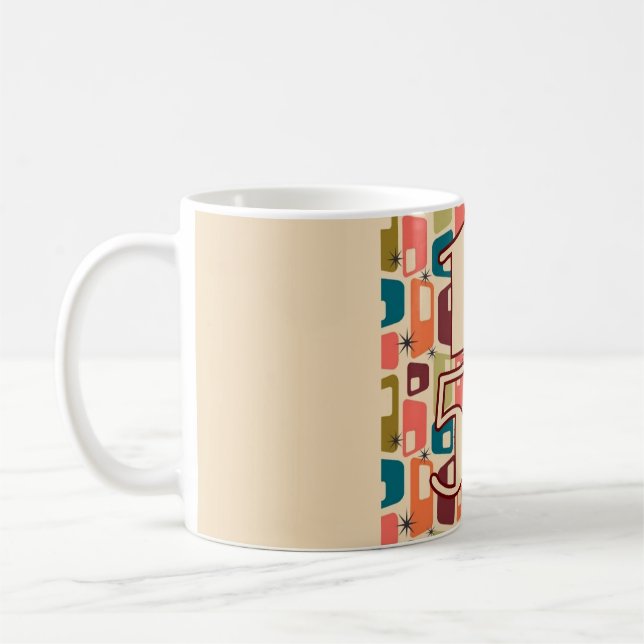 Dekade-Design der 1950er Jahre Kaffeetasse (Links)
