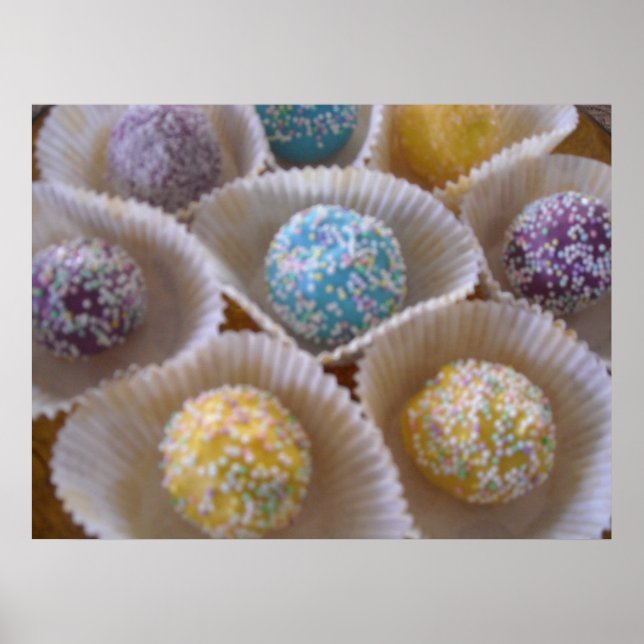 Dekadent Cake Balls Poster (Vorne)
