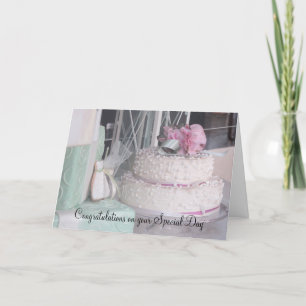 Dekadent Designer Cakes Herzlichen Glückwunsch Karte