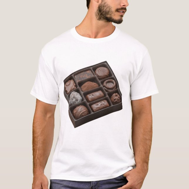Dekadent Schokolade Delights T-Shirt (Vorderseite)