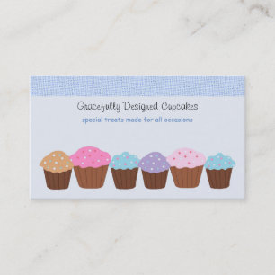 Dekadente Cupcakes Visitenkarte