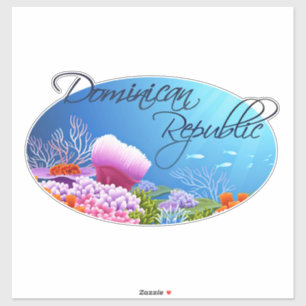 Dekan der Dominikanischen Republik Aufkleber