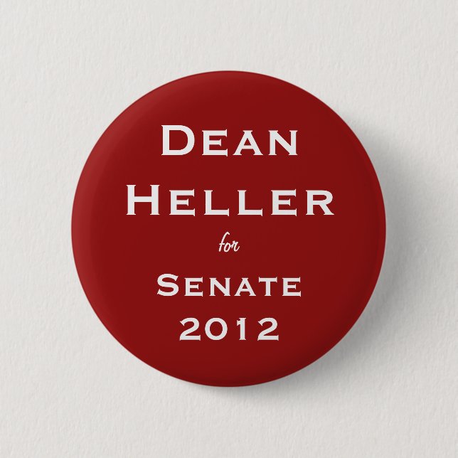 Dekan Heller für Senats-Knopf Button (Vorderseite)