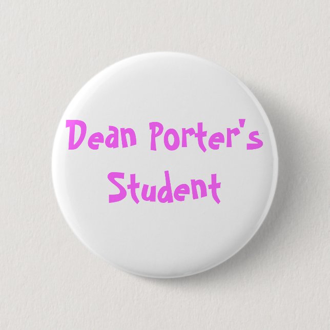 Dekan Porters Student Button (Vorderseite)