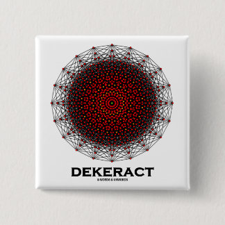 Dekerat (10-Dimensional Hypercube) Button