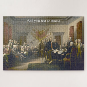 "Deklaration der Unabhängigkeit" 1776, John Trumb Puzzle