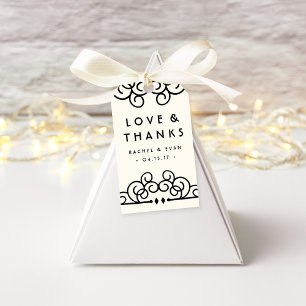 Deko Blühte Gastgeschenk Hochzeit Vielen Dank Geschenkanhänger