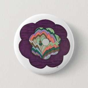 Deko Blume Pinback Button