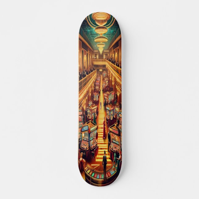 "Deko Cocktail Lounge Deck" Skateboard (Vorne)