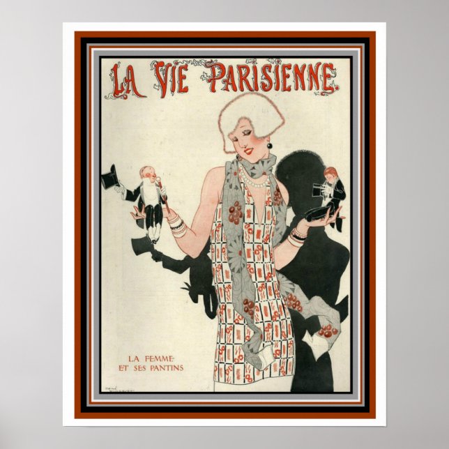 Deko Cover für La Vie Parisienne 16 x 20 (Vorne)
