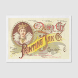 Deko-Dekopulationspapier für Vintage Tintenpatrone Seidenpapier