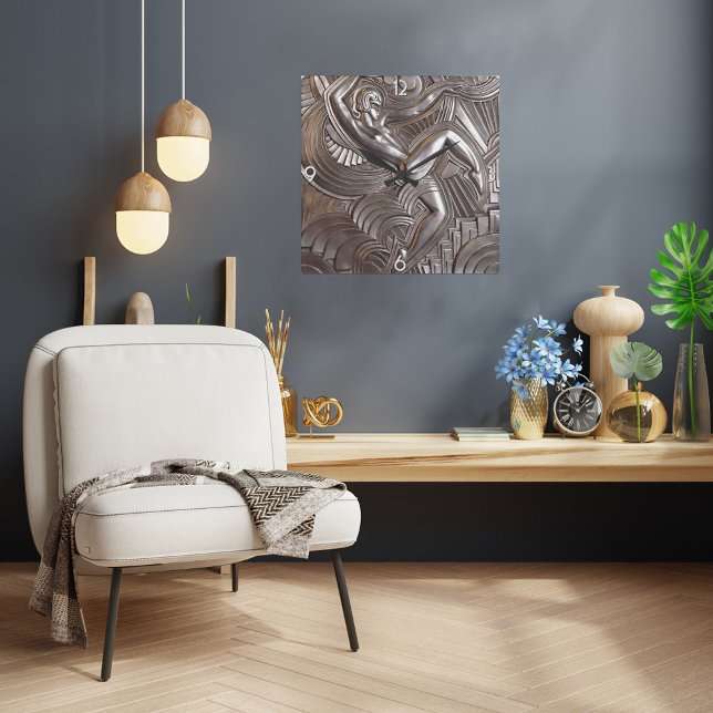 Deko Design Wall Clock Quadratische Wanduhr (Von Creator hochgeladen)