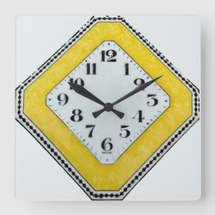 Deko Design Wall Clock Quadratische Wanduhr