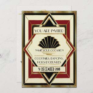 Deko Einladung zur Gala-Veranstaltung