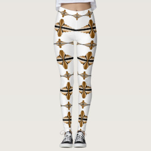 Deko-Elemente in Leggings